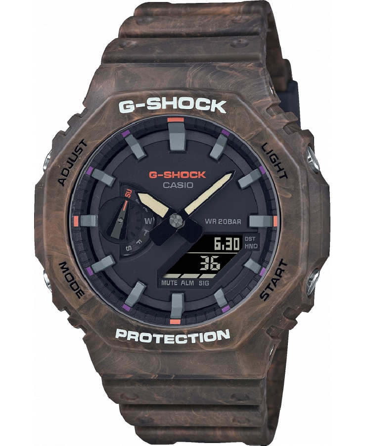 Casio G-SHOCK GA-2100FR-5AER - Vista frontal