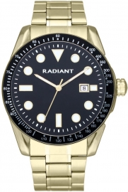 RELOJ DIVE 45MM BLACK DIAL IPGOLD BRACELET