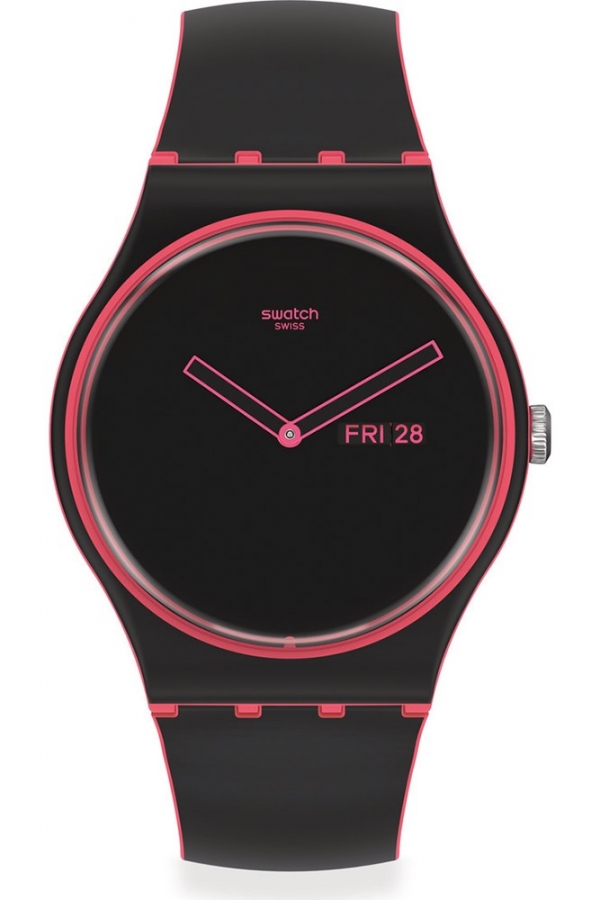 Swatch MINIMAL LINE PINK SO29P700 - Vista frontal
