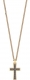 CROSSED OUT NECKLACE IPG GUN 500MM