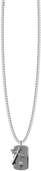 VIGOR NECKLACE IPG CROSS 500MM