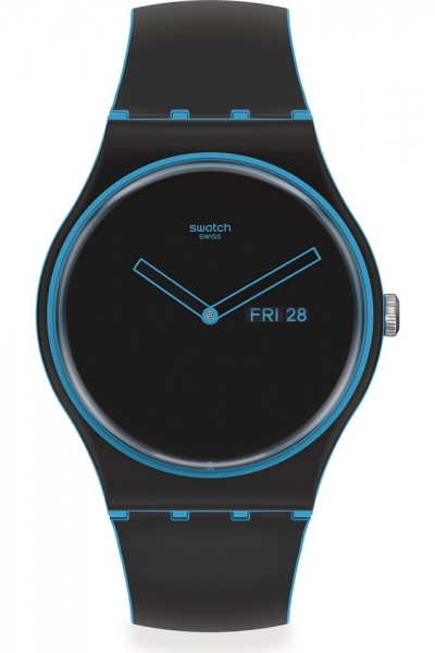 SWATCH MINIMAL LINE BLUE SO29S701