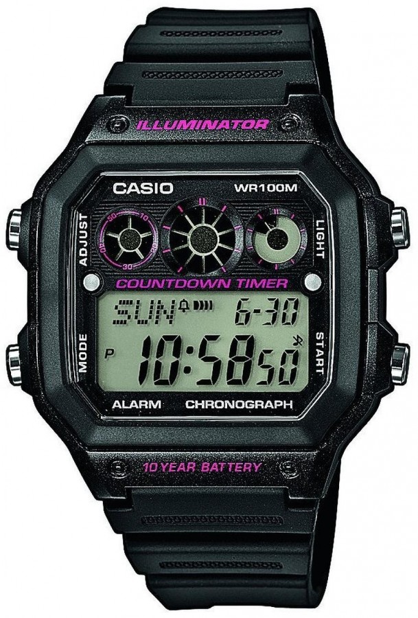 Casio AE-1300WH-1A2VEF - Vista frontal