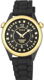 RELOJ TENDER TIME PC/IPG ESF NEGRA SILICONA