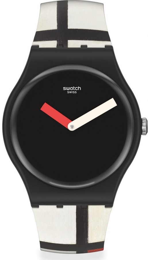 Swatch SWACTH RED, BLUE AND WHITE, BY PIET MONDRIAN SUOZ344 - Vista frontal