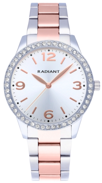 RADIANT FELINE 38MM SILVER IPRG DIAL BITONE BRAZ RA579204