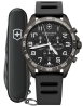 FIELDFORCE SPORT BLACK DIAL,RUBBER+KNIFE