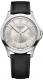 ALLIANCE GENT SS DIAL, BLACK LEATHER