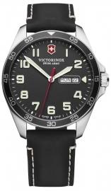 RELOJ FIELDFORCE BLACK DIAL, BLACK LEATHER