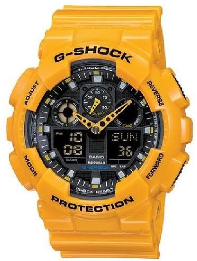 Casio G-SHOCK GA-100-A9AER - Vista frontal