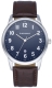 RADIANT MR & MRS 42MM BLUE DIAL BROWN STRAP RA580603
