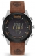 WHATELY DIGI BLACK DIAL BROWN LEATHER