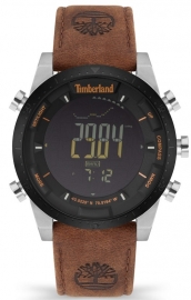 RELOJ WHATELY DIGI BLACK DIAL BROWN LEATHER