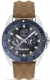 FAIRHILL MULTI NAVY DIAL BROWN STRAP