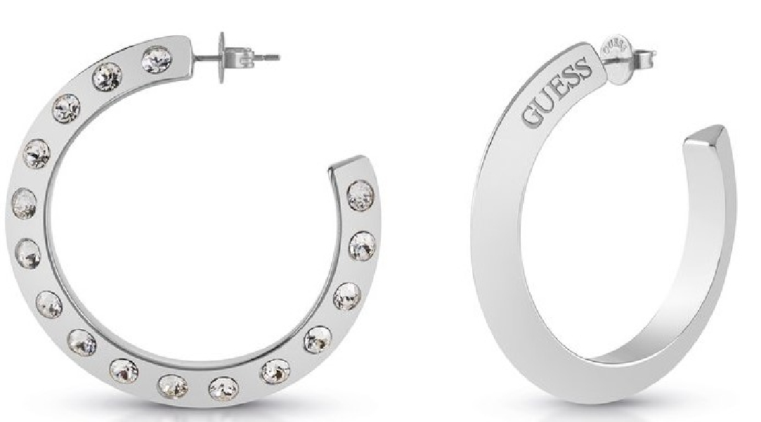 GUESS HOOPS DON'T LIE JUBE01489JWRHT-U