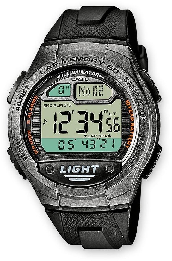 Casio ILUMINATOR W-734-1AVEF - Vista frontal