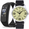 RADIANT DARTH 42MM BEIGE DIAL BLACK LEATHER STRA RA533202T