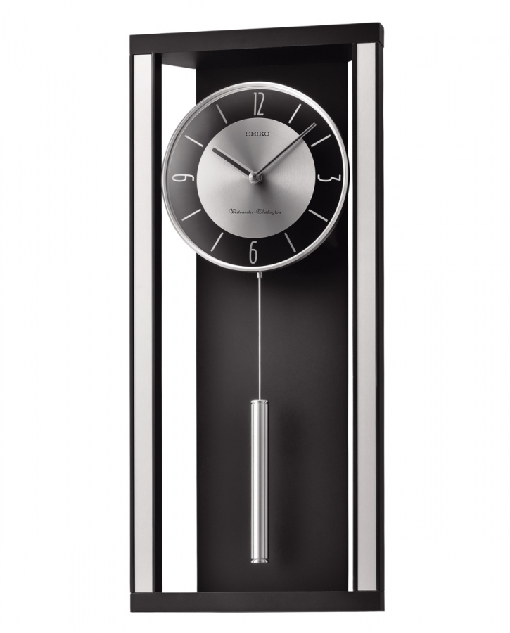 Seiko RELOJ DE PARED CON PéNDULO QXH068K - Vista frontal