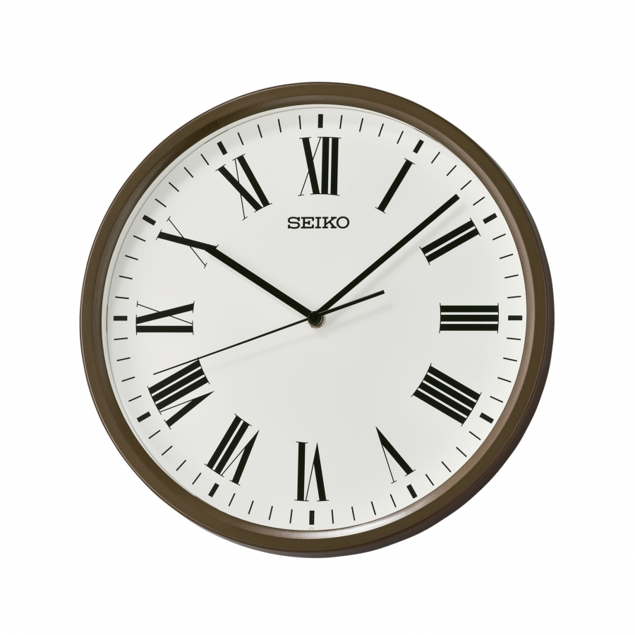 Seiko CLOCKS PARED QHA009B - Vista frontal