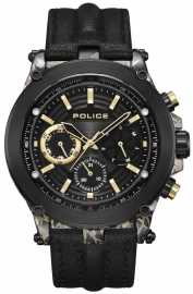 RELOJ TAMAN MULTI BLACK&GOLD DIAL BLACK STRAP