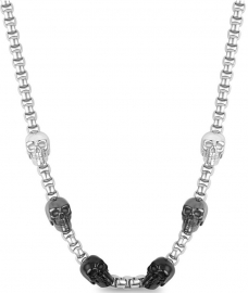 RELOJ VERTEX NECKLACE GREY AND IPGUN