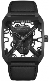 RELOJ OMAIO 3H BLACK DIAL BLACK LEATHER