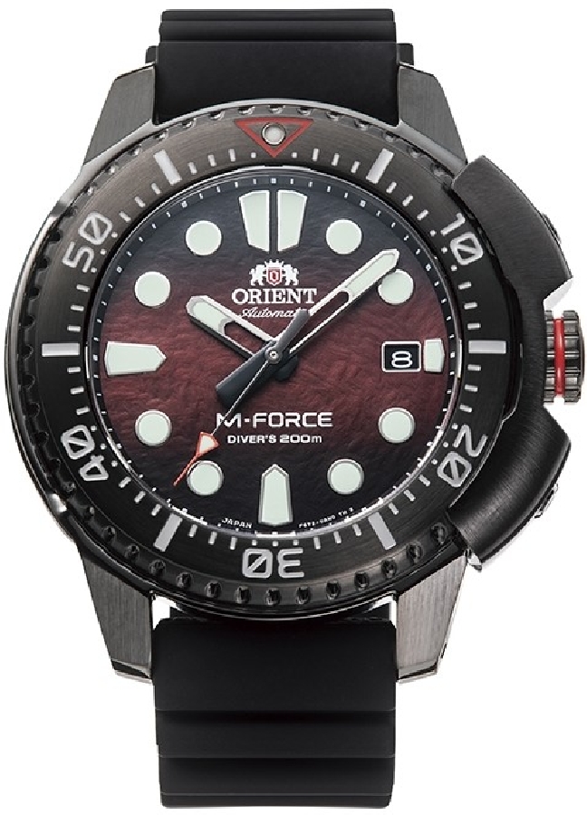 Orient SPORTS M-FORCE AUTOMATIC DIVER'S  RA-AC0L09R00B - Vista frontal