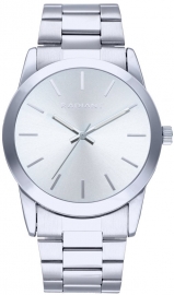 RELOJ BASICS 42MM SILVER DIAL IPS BRACELET