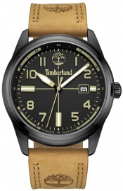 RELOJ Northbridge Matt Black Dial Brown Strap