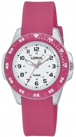 RELOJ Niños 3 agujas Correa silicona rosa